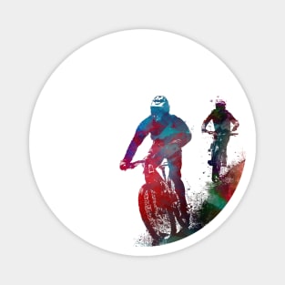 Cycling Bike sport art #cycling #sport Magnet